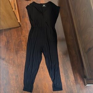 Maternity Black Jumpsuit